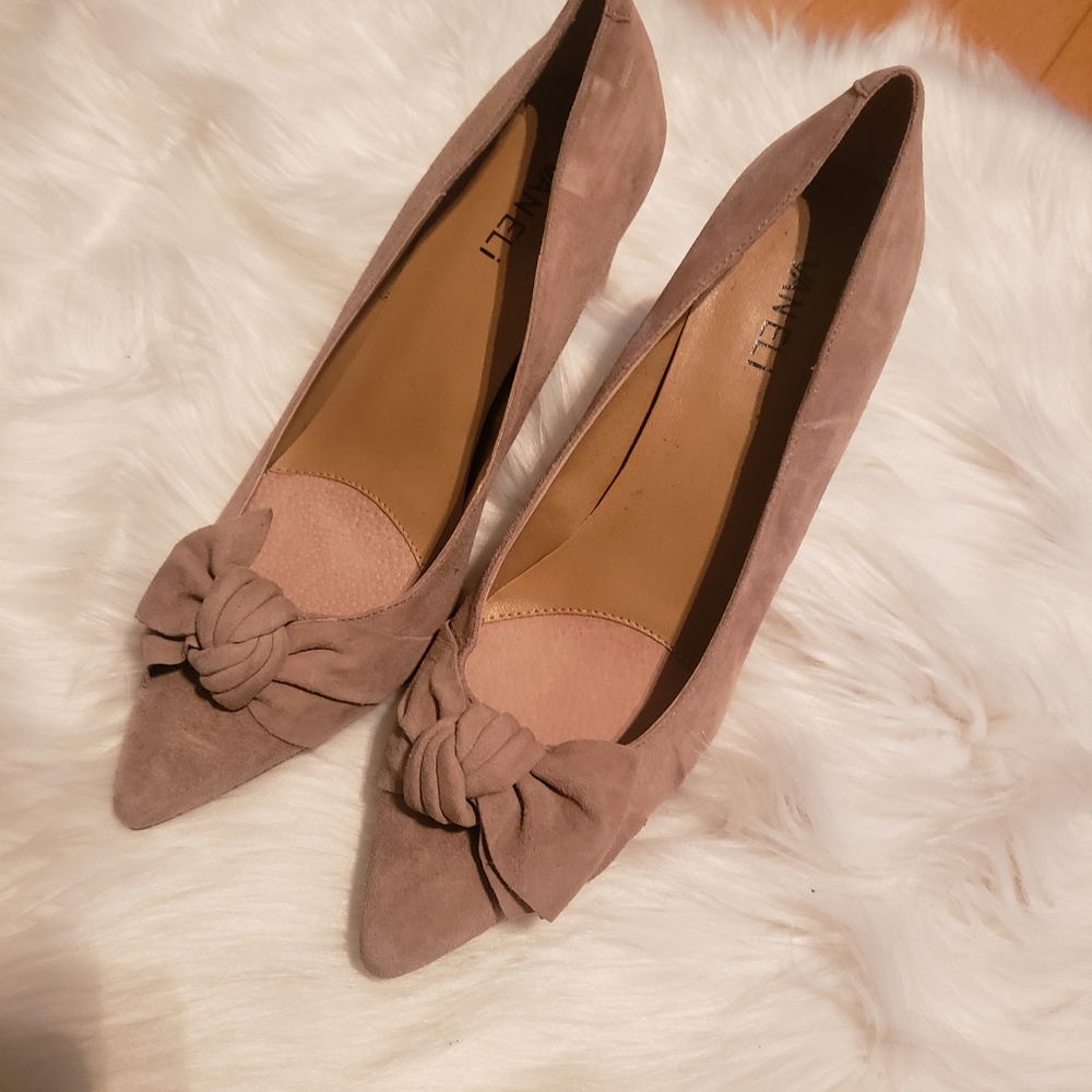 New Vaneli Suede Heels